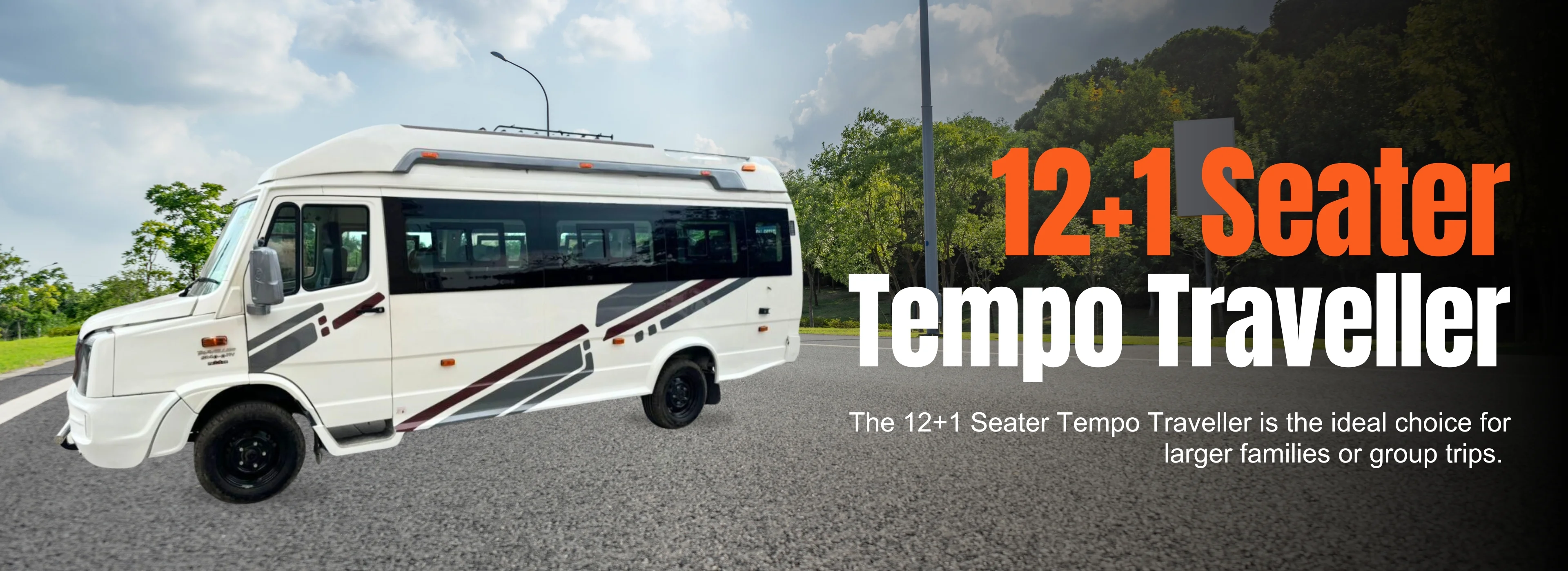 12+1 Seater Tempo Traveller